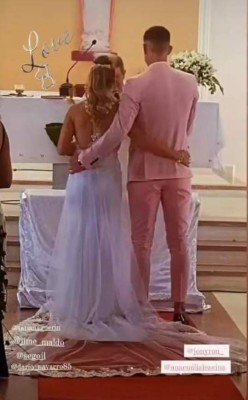 En fotos: Así fue la suntuosa boda del portero de Motagua, Jonathan Rougier en Argentina&nbsp;&nbsp;
