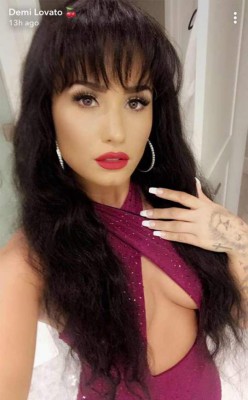 El provocativo disfraz de Demi Lovato en honor a Selena Quintanilla