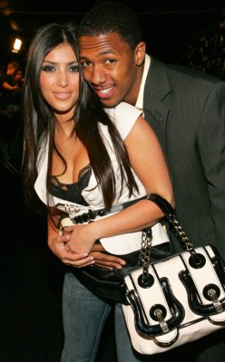 Un ex de Kim Kardashian publicó fotografías de ella y Kanye West