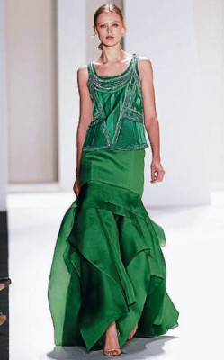 Celebridades se visten de verde