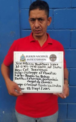 Dos policías, entre presuntos extorsionadores capturados