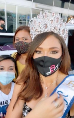 Así fue el emotivo recibimiento a Sirey Morán al arribar a Honduras tras ganar NBL