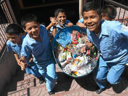 Clasificación de residuos en la Jorge J. Larach avanza con éxito