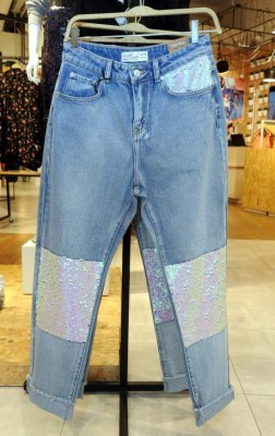 Estilo con lentejuelas para fin de año