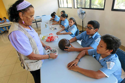 Clasificación de residuos en la Jorge J. Larach avanza con éxito