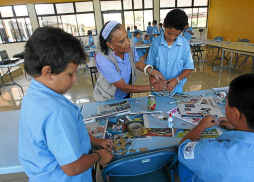 Clasificación de residuos en la Jorge J. Larach avanza con éxito