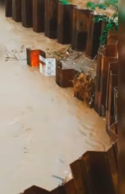 FOTOS: Un Valle de Sula anegado se prepara para más inundaciones