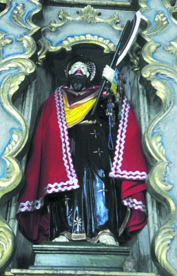 Emblemático templo religioso de la aldea de Támara