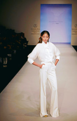 Armonía de colores en las colecciones en Fashion Week México