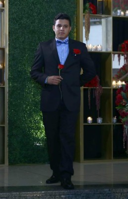 Los elegantes caballeros en la Prom 2017 de la Macris School