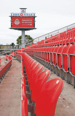 El BMO Field, todo un lujo