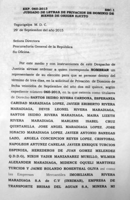 El 29 de septiembre se pidió aseguramiento contra Continental