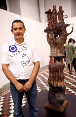 Darío Rivera ganó la Bienal de Escultura del IHCI
