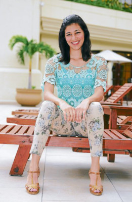 Elegante y sobria fusión de colores