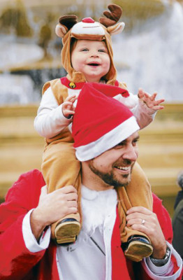 El mundo, listo para Navidad