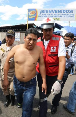 Titánica labor de rescate en el mayoreo