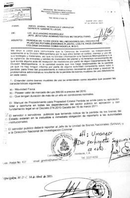 Queda al descubierto millonario saqueo de fondos en el SANAA