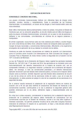 Intercepción letal de aeronaves del narcotráfico queda fuera en nueva ley