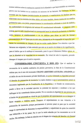 Corte ampara a los exconcejales y envía el expediente al TSC