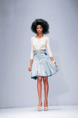 Dirty Gold de Yndra Rodríguez en Dominicana Moda 2012