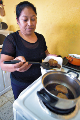 Inusual postre navideño