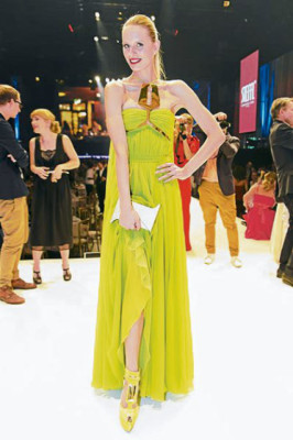 Celebridades se visten de verde