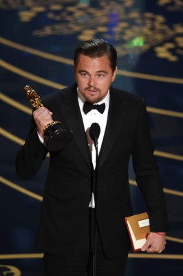 Hollywood reconoce al fin a Leonardo DiCaprio&nbsp;&nbsp;&nbsp;
