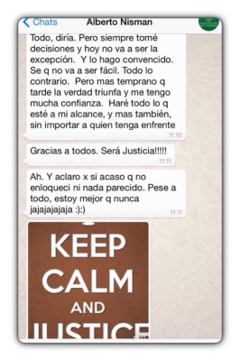 El extraño mensaje en WhatsApp del fiscal muerto en Argentina