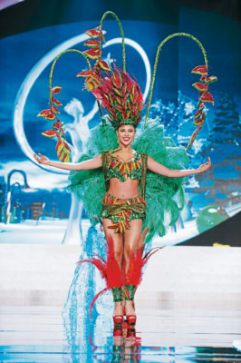 Hondureña deslumbra en Miss Universo