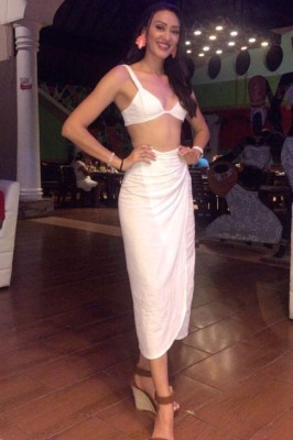 Rely Ramos, la guapa periodista olanchana que quiere la corona en el Miss Honduras Universo 2021&nbsp;&nbsp;