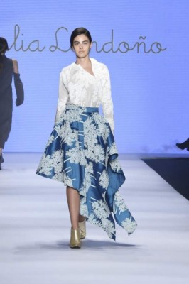 La diseñadora Natalia Londoño y su colección en el Fashion Week 2016