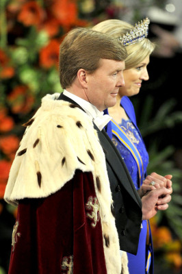Guillermo-Alejandro y Máxima ya son los reyes de Holanda