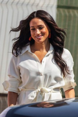 FOTOS: Los looks de Meghan Markle durante su visita a Sudáfrica   