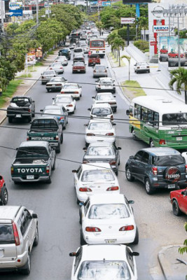 Congestionamiento vial en la capital de Honduras genera diariamente L 11.5 millones en pérdidas