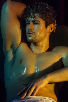 Cristóbal Álvarez, fue coronado como el hombre más bello del mundo