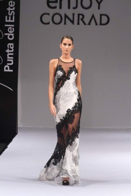 Transparencias, guipur y sedas en la pasarela