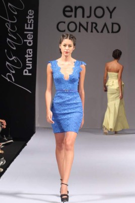 Transparencias, guipur y sedas en la pasarela