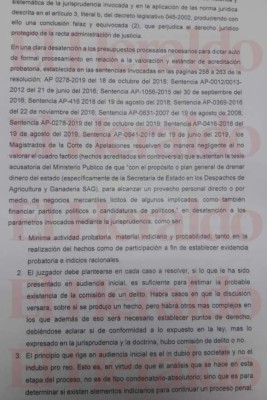 Denuncian a magistrados de la CSJ que liberaron a 22 acusados del caso Pandora