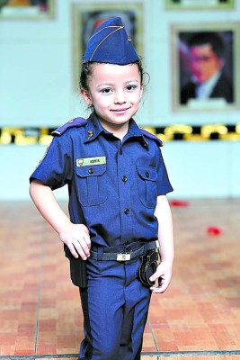 Ellos sueñan con ser los futuros policías, médicos y presidentes