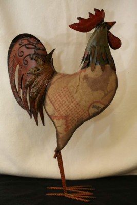 Una cocina a todo pico y plumas...