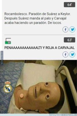 Los memes de la derrota 3-0 del Real Madrid ante el Barcelona