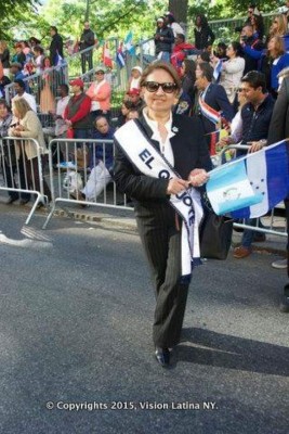 Nombran a hondureña como Gran Mariscal de festival centroamericano en Nueva York