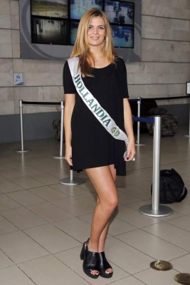 La modelo Giulia Donati ya está en Honduras