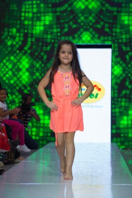 Ternura a flor de piel en la semana de la moda infantil en Tegucigalpa