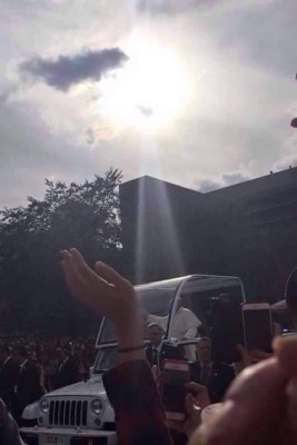 La 'mística' foto viral del Papa Francisco