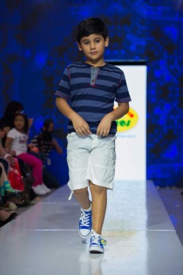 Ternura a flor de piel en la semana de la moda infantil en Tegucigalpa