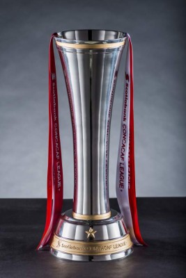 Así es el trofeo de la Liga Concacaf Scotiabank por el que pelea Olimpia