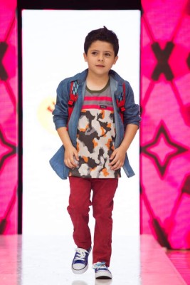 Ternura a flor de piel en la semana de la moda infantil en Tegucigalpa