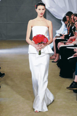 Tendencias de la moda para las novias en 2013