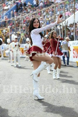 Honduras: Las palillonas más bellas de los desfiles patrios 2016